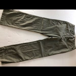Chico’s Womens Platinum Chinos Green Size 1.5